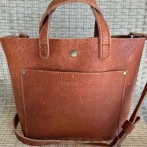 Sedona Portland Leather Goods Mini Snap Crossbody Tote